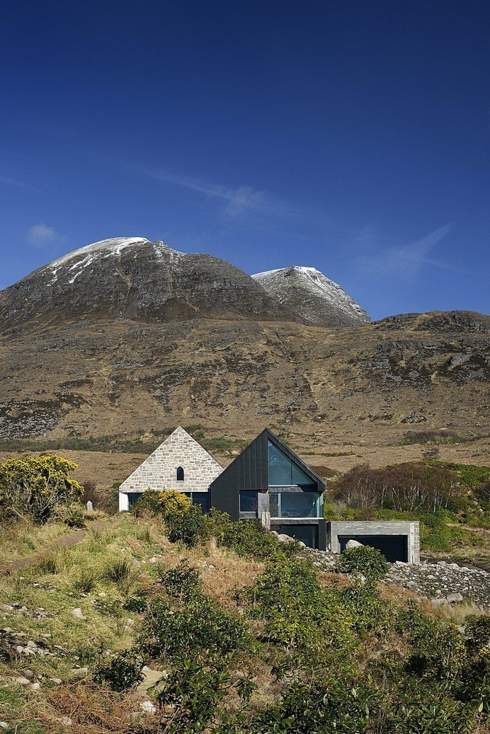 The Corrie House Was Designed on the Remains of a Former Church Building