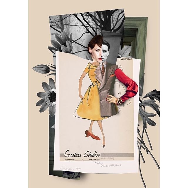 The Danish Girl - from my new collage project _____________________________________________________________. #art#design#poster#collage
