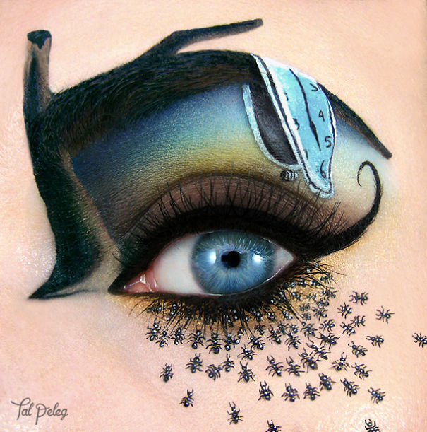 Creative Art With Use Eyes As A Canvas by Tal Peleg #art #design #painting