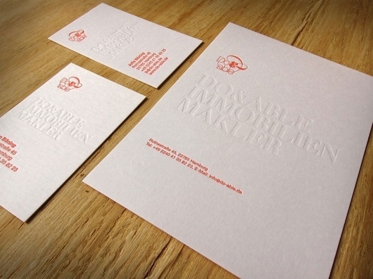 Graphic-ExchanGE - a selection of graphic projects #card #letterhead #letterpress #business