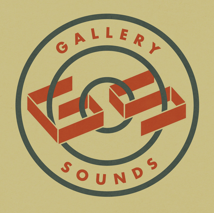 Gallery Sounds Logo #flat #gallery #venue #reed #bands #brand #identity #vintage #chandler #music #logo