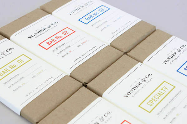 Chocolate Package Yonder & Co. #packaging