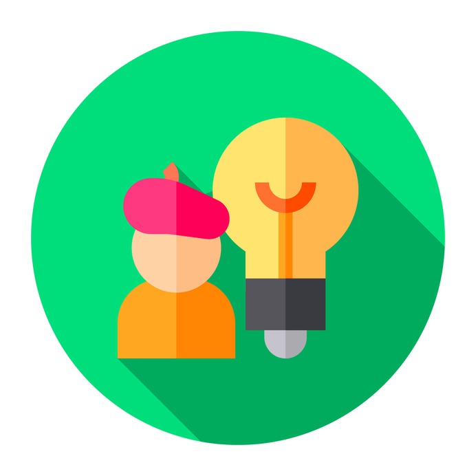 See more icon inspiration related to artist, idea, mind, art and design, ui, professions and jobs, thinking, ideas, brain, artistic and head on Flaticon.