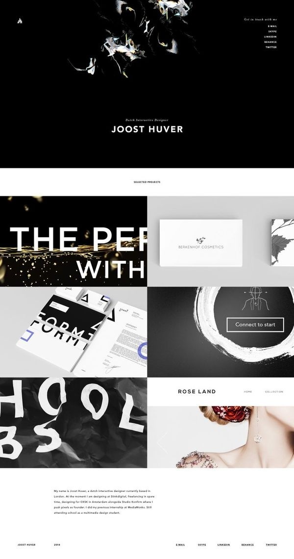 New portfolio launch - www.joosthuver.com #portfolio #design #interface #website #web