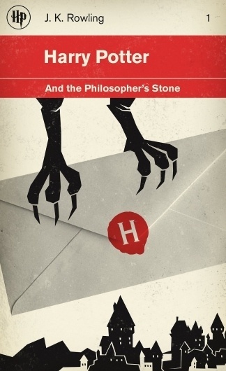 1_the+philosophers+stone.jpg (image) #redesign #harry #books #book #potter #cover #penguin