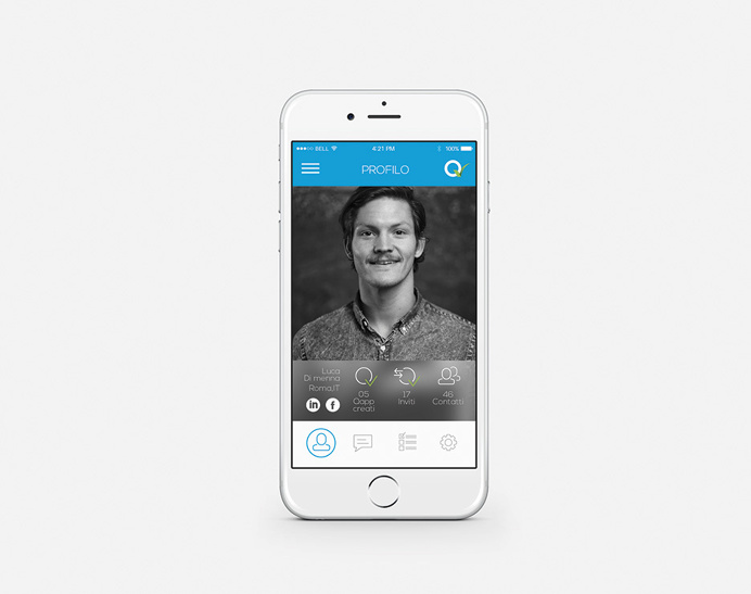 #logo #uxdesign #mockup #iphone #app #social #profile