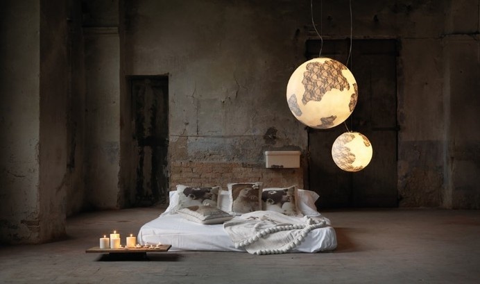 Collection of suspended lamps