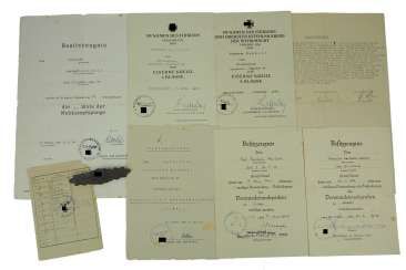 Estate of a corporal of the Stab III./ Grenadier-Regiment 44.