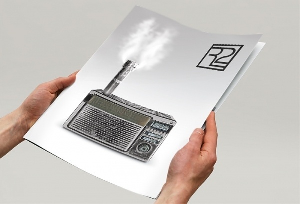 R2 Radioactive | WITH IT #logo #illustration #radioactive #typography