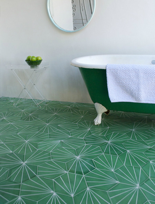Claesson Koivisto Rune tiles. | Pattern on Pattern #tiles #bath #pattern #bathroom