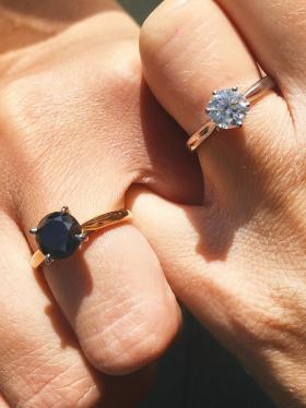 Eternal love with these engagement rings