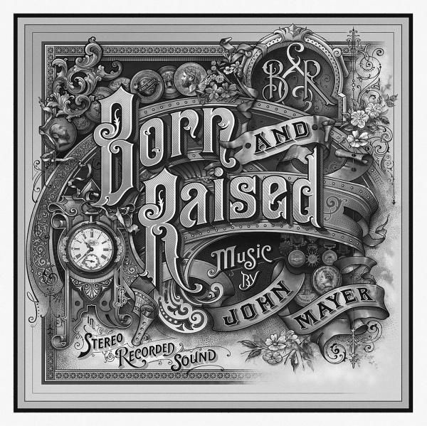 John-Mayer-final-300gray-hue.jpg (1000×999) #album #design #illustration #drawn #etching #hand #typography
