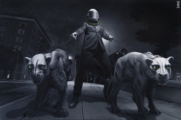 Paintings by Alec Huxley #illustration #art #paintings