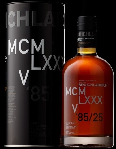 BRUICHLADDICH: Dna 3 1985 Whisky - Vintage Single Malt Scotch #itc #whisky #swiss #typography