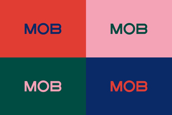 Mob Camberwell Branding - Mindsparkle Mag Pop & Pac from Australia created another beautiful branding for MOB draws a crowd with its irresistibly rebellious charm. #logo #identity #branding #design #color #photography #graphic #design #gallery #blog #project #mindsparkle #mag #beautiful #portfolio #designer