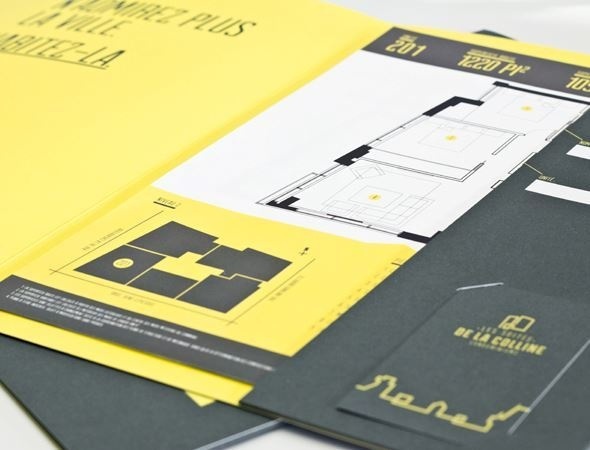Le Suites de la Colline #design #identity #branding