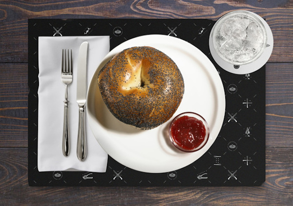 Neghelli 11 by Roberta Farese 13 #design #graphic #food #identity #bagel #typography