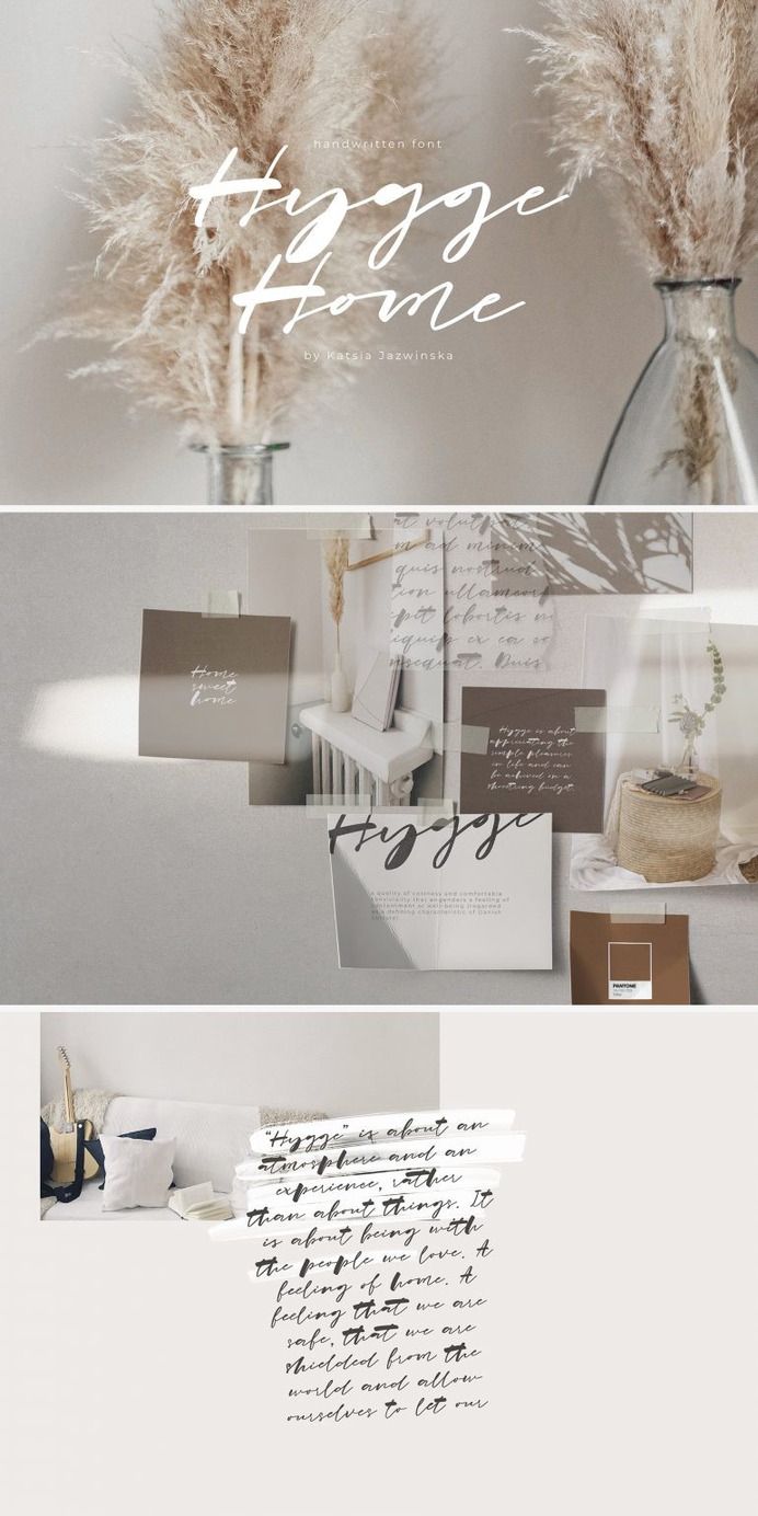 Hygge Home | Signature Font