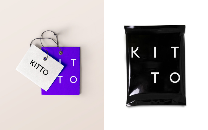 Kitto by Katie Minchak branding design mindsparkle mag fashion purple red bag stationery logo logotype branding corporate design identity mi