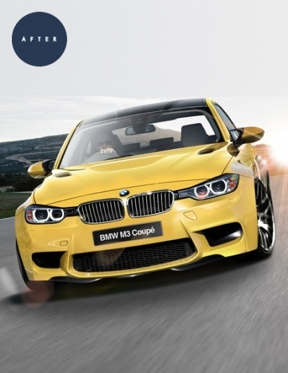 Gas Creative Image manipulation #coupe #bmw #concept #m3