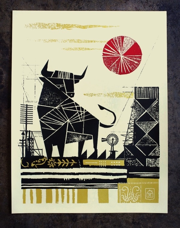 NeighborhoodStudio — Bull #poster
