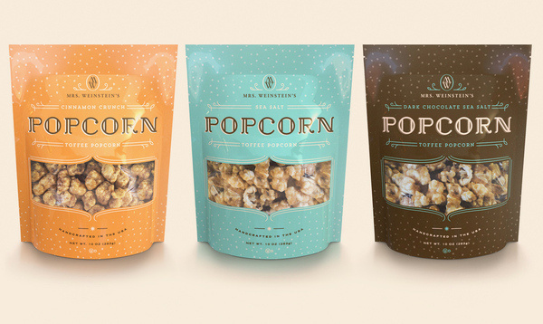 Mrs. Weinstein's Popcorn Lineup