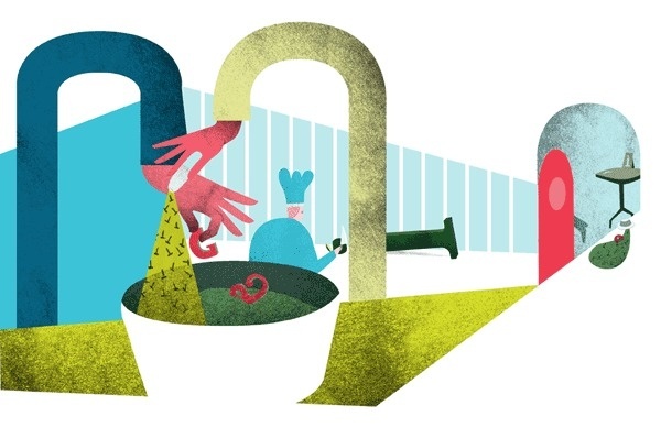 Journalisti Magazine Anna Kaisa Jormanainen #illustration