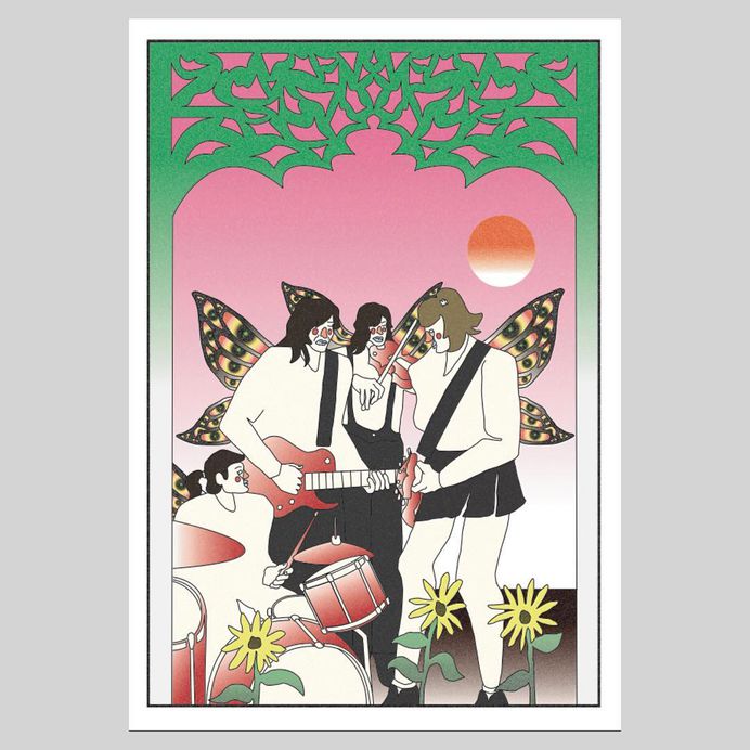 Made it to number #13 out of 20 in the @soyoungmagazine illustration competition with my drawing of @the.raincoats - Fairytale in The Supermarket, one of the first records I ever bought! Pretty proud to say this is the first illustration project i’ve worked on since deciding to focus more on that side of my practice:) #soyoungmagazine #illustration #competition #art #print #editorial