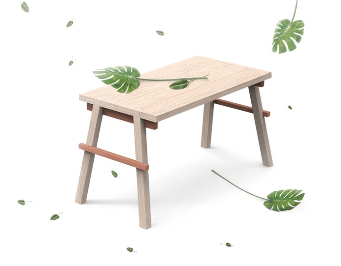 Working table designed by #nuclistudio crafted by #tailim in #thailand #handmade #wood #furniture