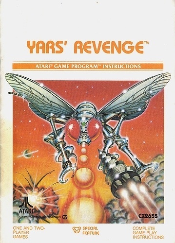 Atari - Yar's Revenge | Flickr - Photo Sharing! #games #video #illustration #manual #booklet