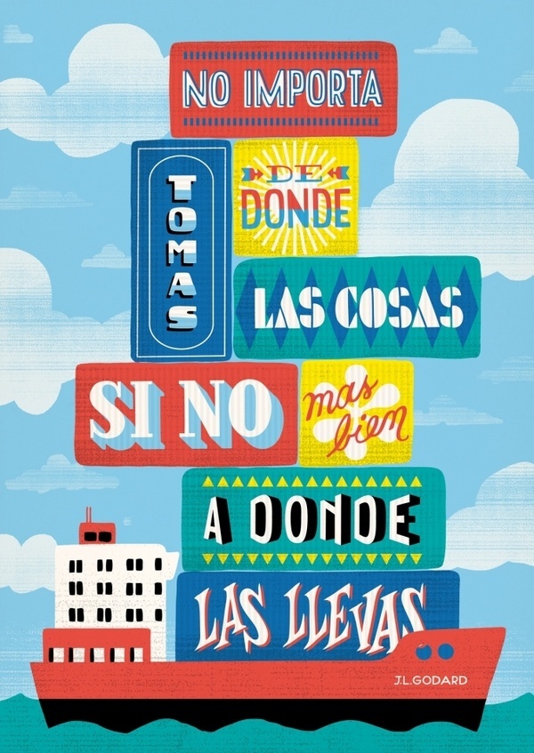 Jean Luc Godard 2012 poster quote #quote #2012 #book #poster #22dg #typography