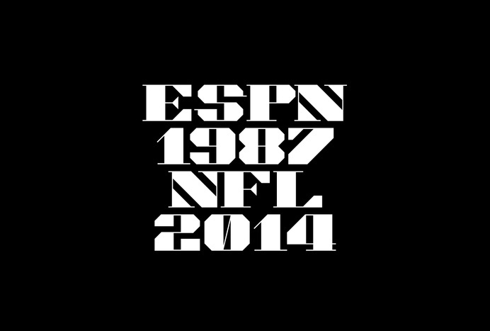 Hey ESPN typeface #gg