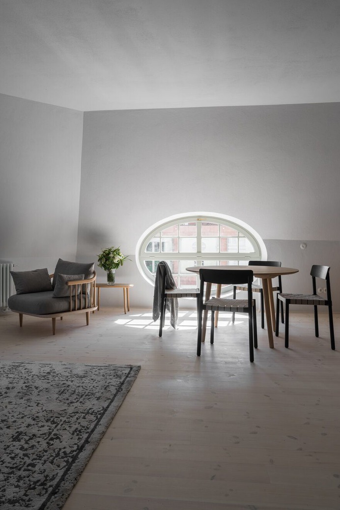 Interior Design of an Attic in a Tenement House from 1911 in Cracow