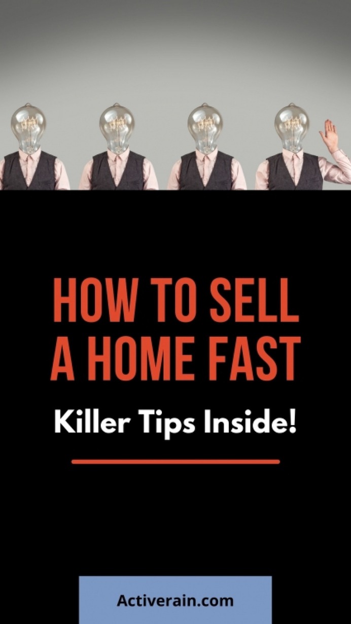 What it Takes to Sell a Home Fast Infographic
