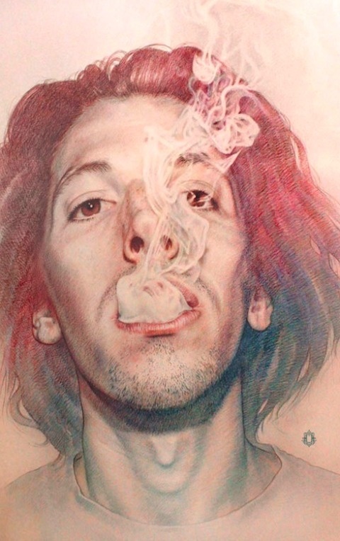 Oriol Angrill JordÃ | PICDIT #portrait #drawing #art