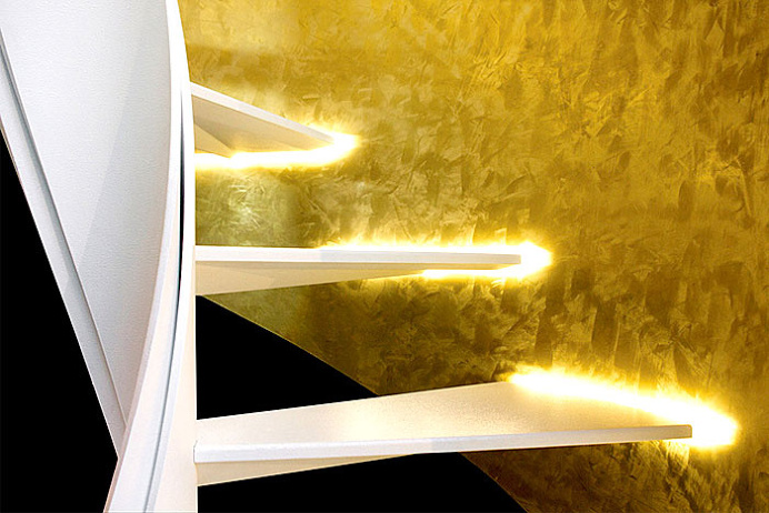 New Helical Staircase by Rizzi Scale - #stairs, #staircase, #stairway, #architecture