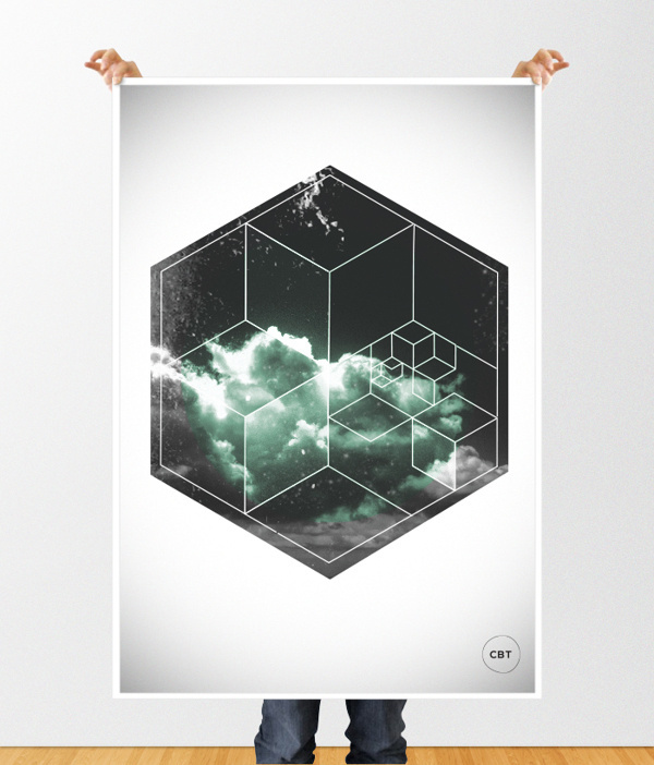 abs6 #abstract #polygon #print #design #graphic #experimental #geometric #triangle #poster #dark #3d