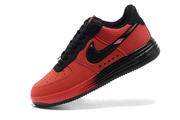 Nike Male Lunar Force 1 LTHR - Superhero Pack (University Red) #shoes
