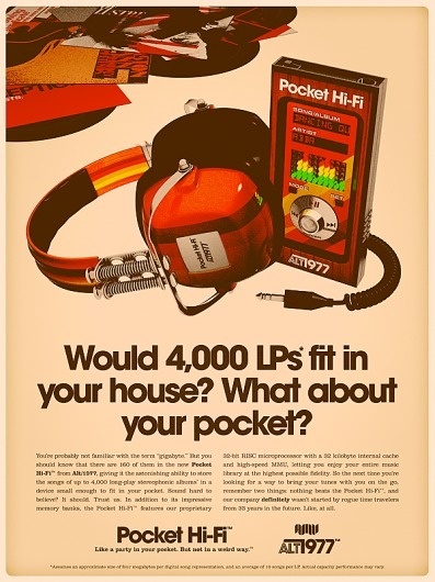 amv_alt1977_pocket_hi_fi_ad.png (PNG Image, 600x800 pixels) #machine #alt1977 #retro #alex #varanese #time #technology