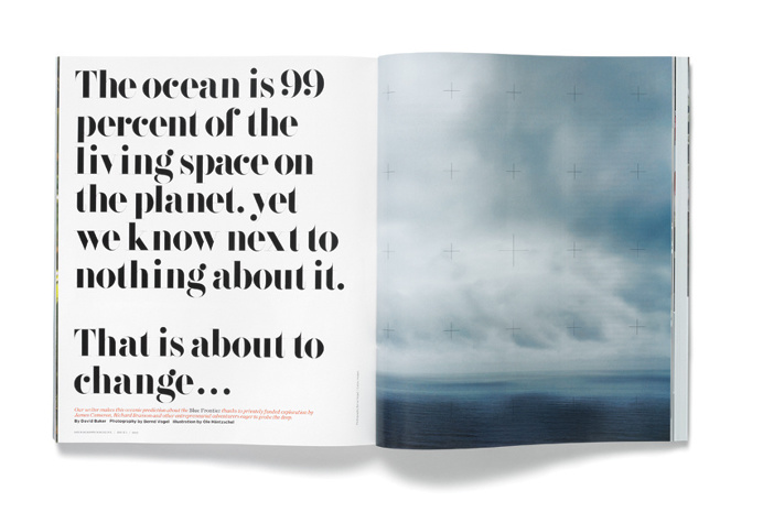 Spreads, layout, magazine