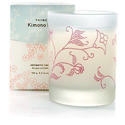 - pastel scented candle