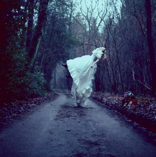 Levitating in My Dreams - My Modern Metropolis #people #flying #path #street #dark