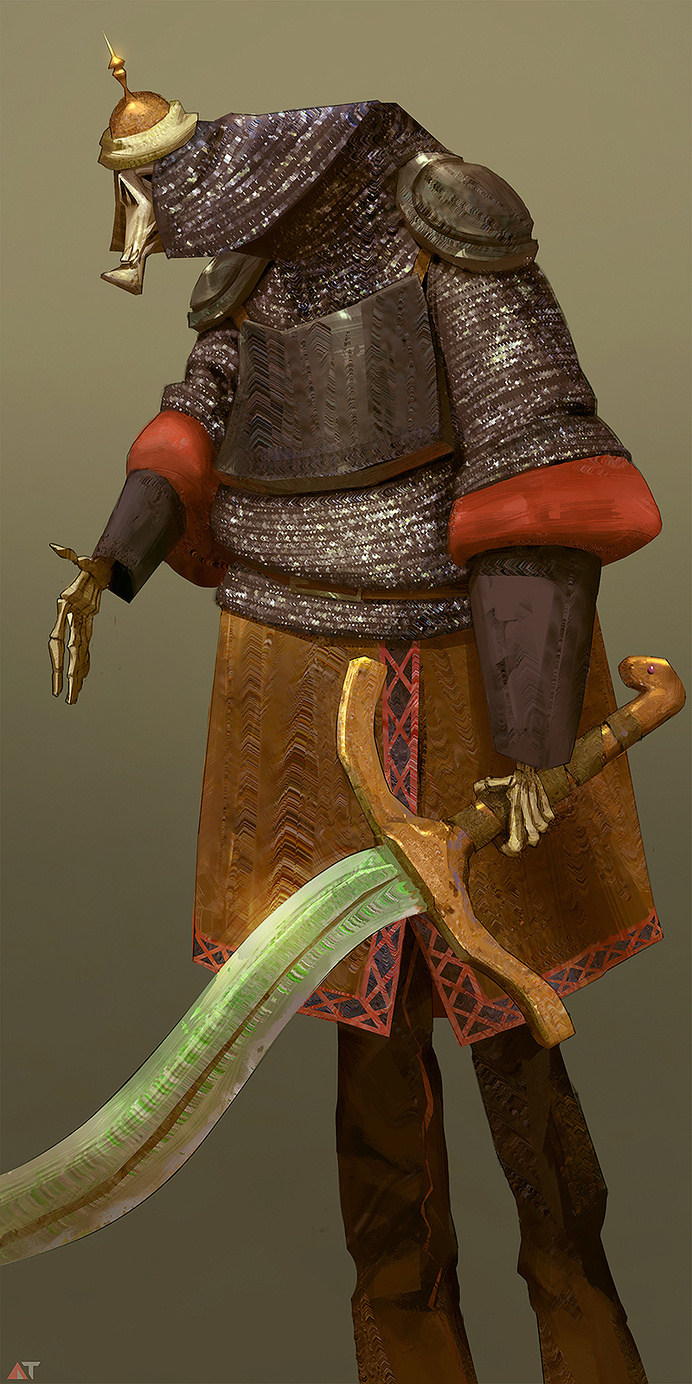Mar Shamshir by Abe Taraky #design #sword #illustration #concept #art #warrior #armour
