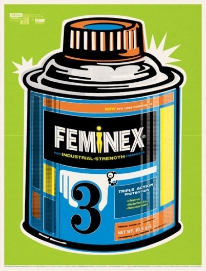 charles s. anderson design co. | Stack-o-Pack Posters #images #design #illustration #csa #french #poster #paper