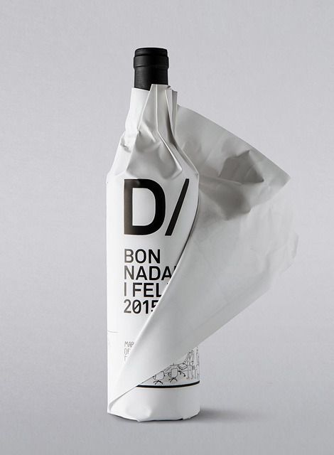 userdeck: “ BLOCD wine bottle. ”
