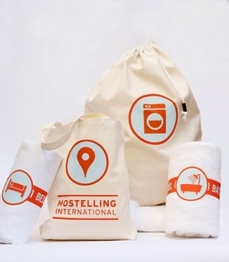 Carly Lane Design Portfolio | Hostelling International #branding #packaging #screenprint #identity #logo