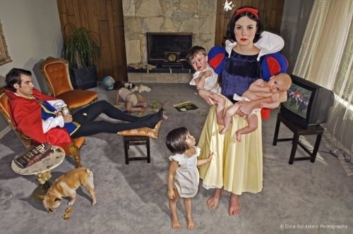 Fallen Princesses by Dina Goldstein » Creative Photography Blog #inspiration #creative #photography