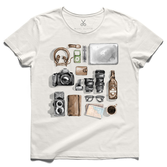 #shutterism #offwhite #tee #tshirt #headphone #watch #beerbottle #camera #lens #wallet #specs #book