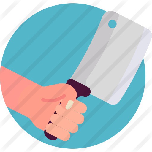 See more icon inspiration related to food and restaurant, hands and gestures, butcher, cutlery, cutting, hand, meat, knife, cut and food on Flaticon.