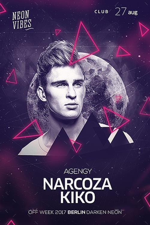 Electro Club Flyer Template